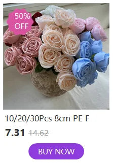 Silk Hydrangea Bouquet – 58cm Artificial Flowers for Wedding Home Decor