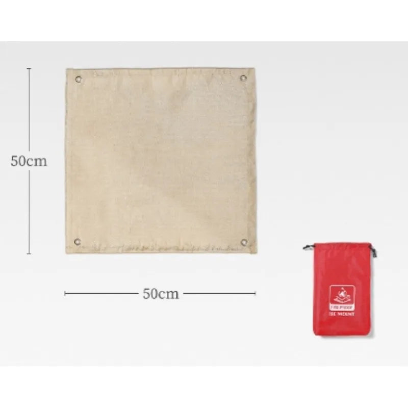 Fire Retardant Grill Mat – Heat Resistant Protection for Outdoor BBQ Camping