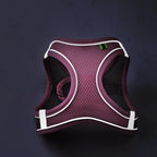 Reflective Breathable Pet Harness – Adjustable Vest for Small Medium Dogs