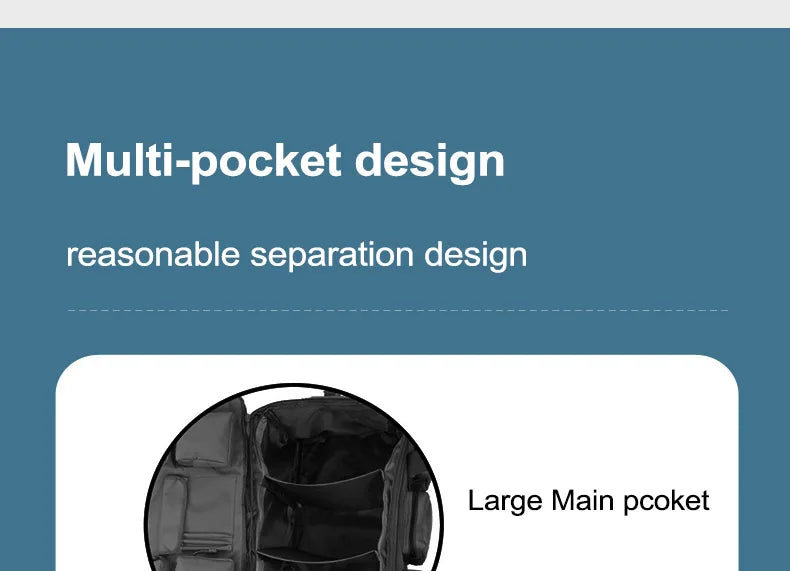 55L Tactical Duffel Backpack – Large Men's Bag for Hiking Travel and Gym