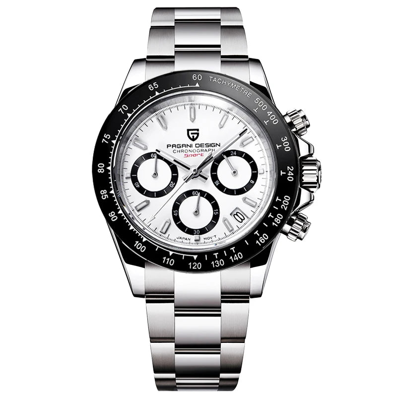 Pagani Design Gold Chronograph – Luxury Quartz Wrist Watch for Men