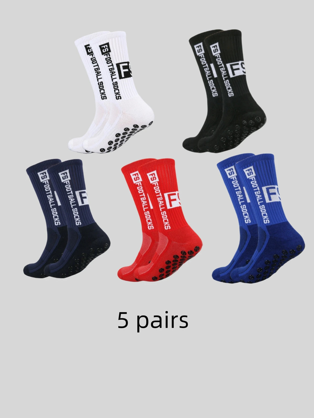 Anti-Slip Adhesive Dots – Sweat Absorbent Grips for Football Sports Socks