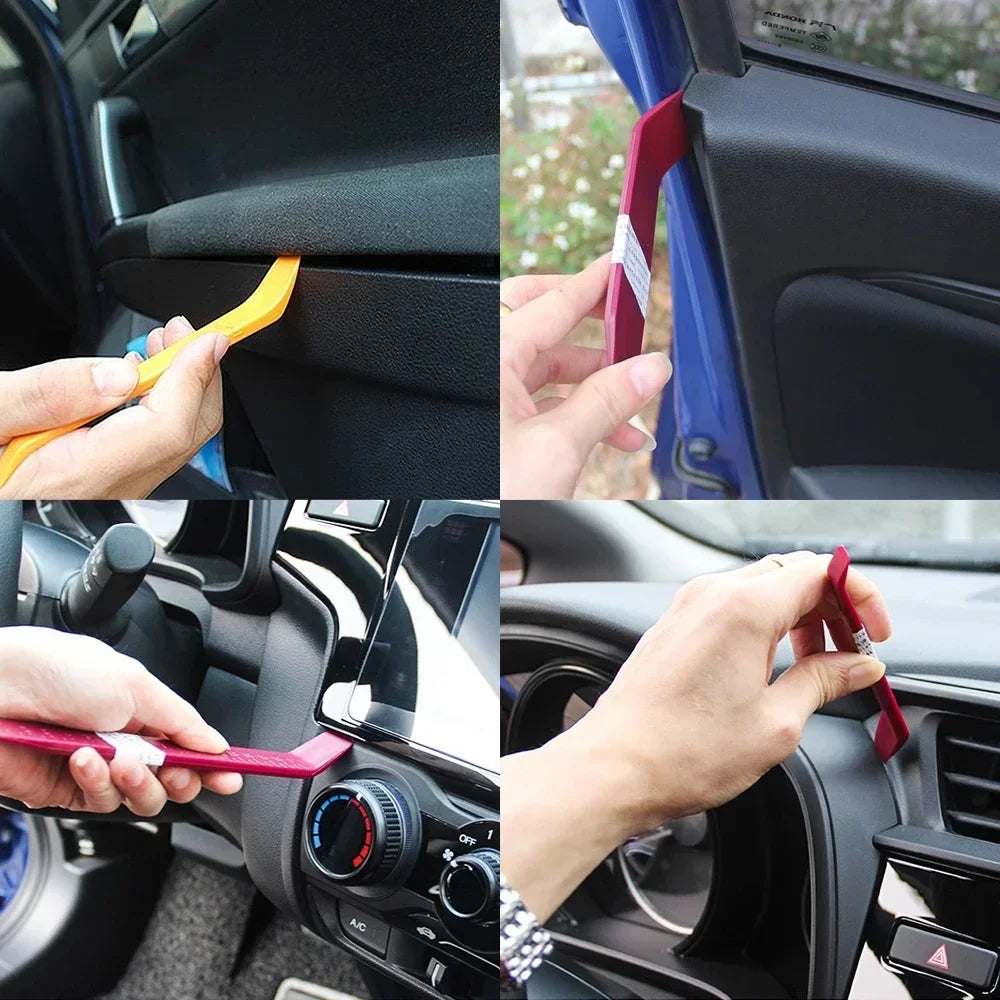 Auto Trim Removal Tools – Pry Bar Kit for Car Interior Dashboard Repair