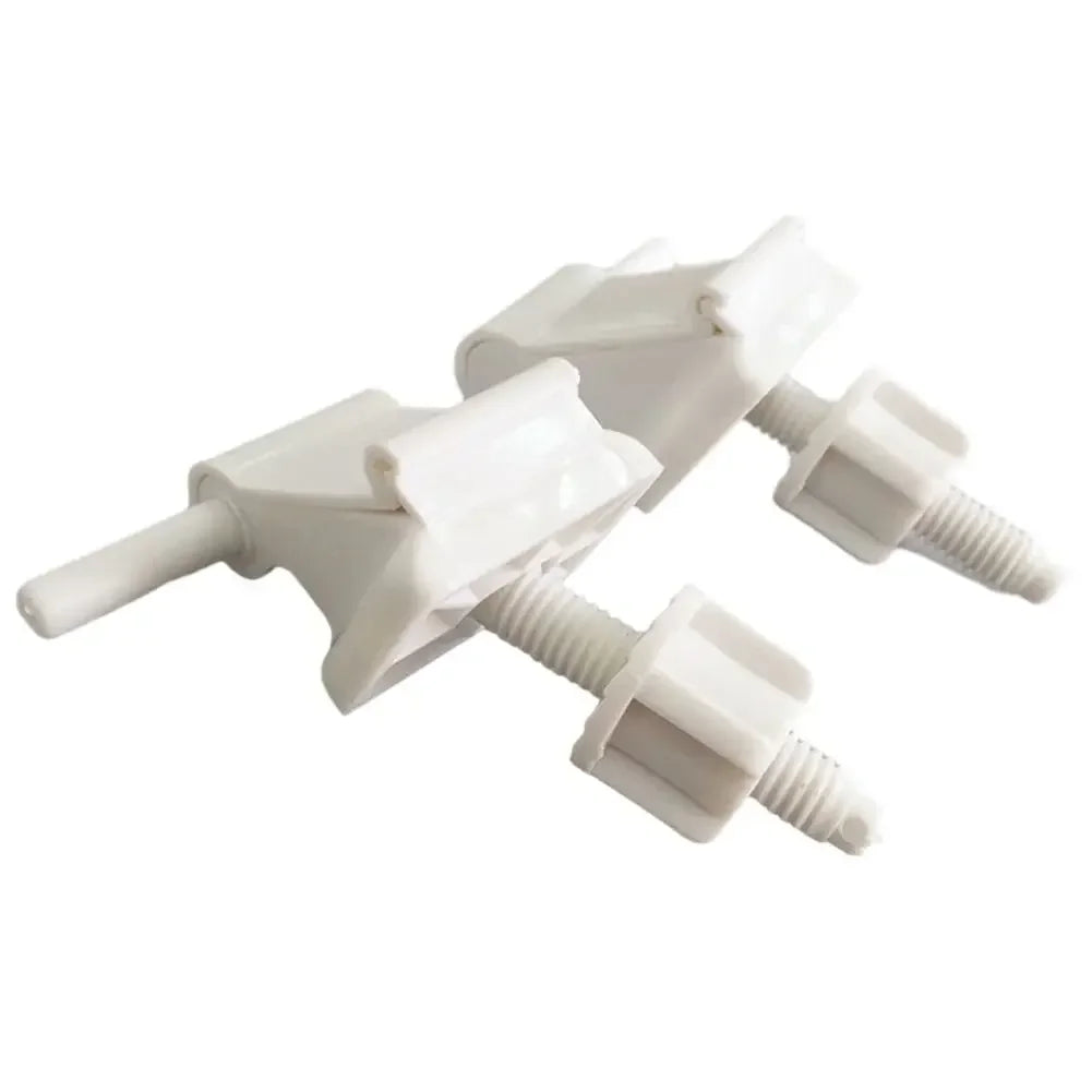 Toilet Seat Hinge Replacement Kit – Universal Fixing Screws for Repairs