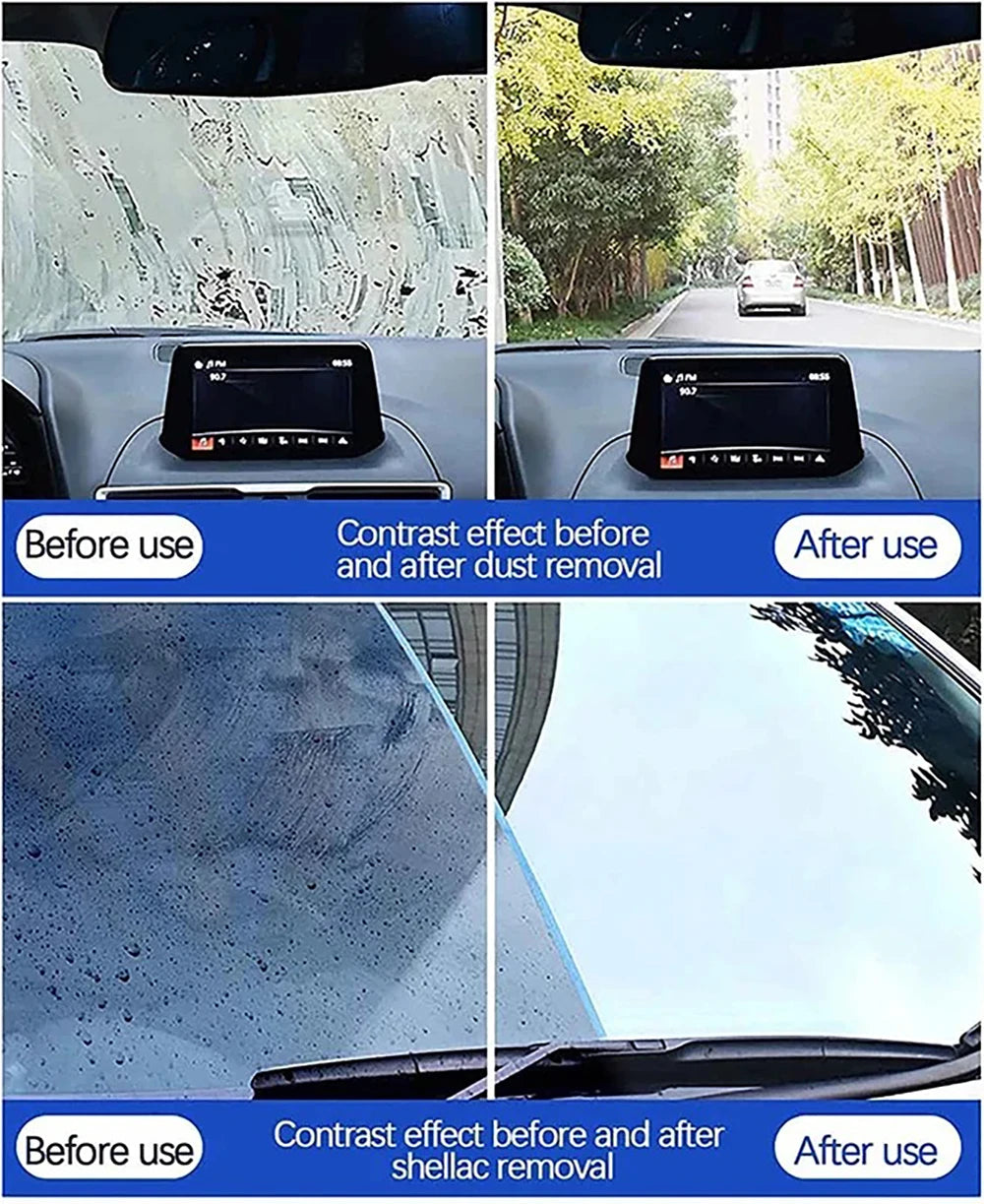 Concentrated Windshield Washer Tablets – Effervescent Cleaning Fluid for Car Glass