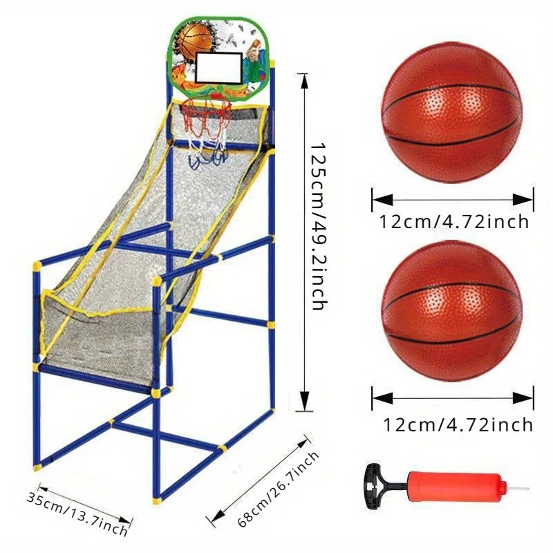 Arcade Basketball Game – Dual Play for Indoor and Outdoor Use