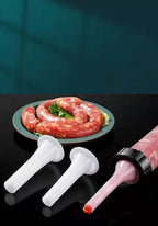Manual Sausage Stuffer – Plastic Filling Tool for Homemade Meat Processing