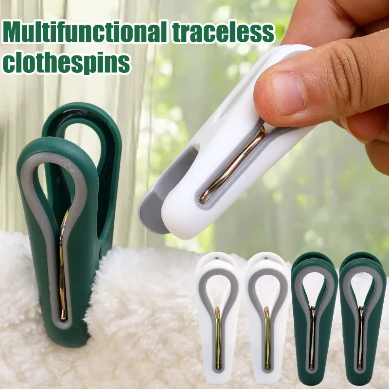 Windproof Laundry Clothes Pegs – Durable Clamps for Home Drying Organizer