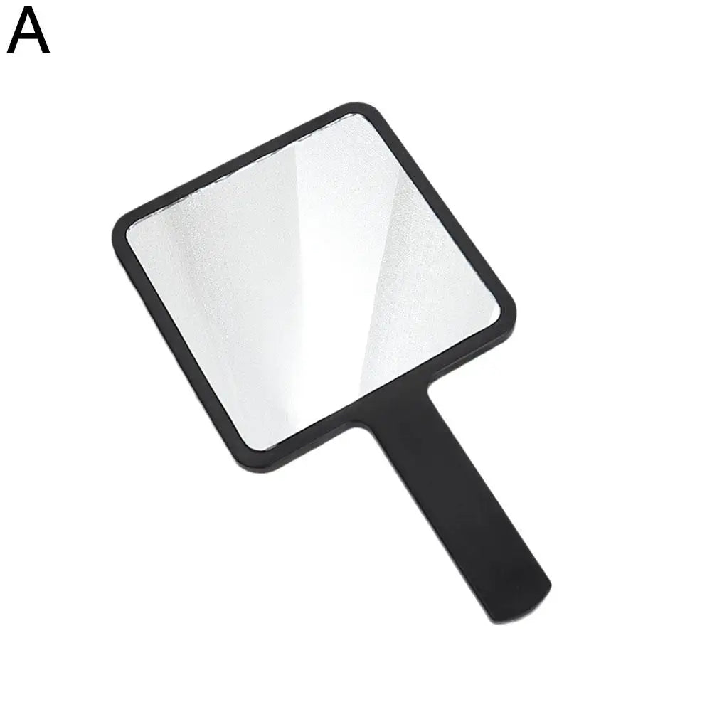 Handheld Square Makeup Mirror – Portable Vanity Mirror for Salon and Travel