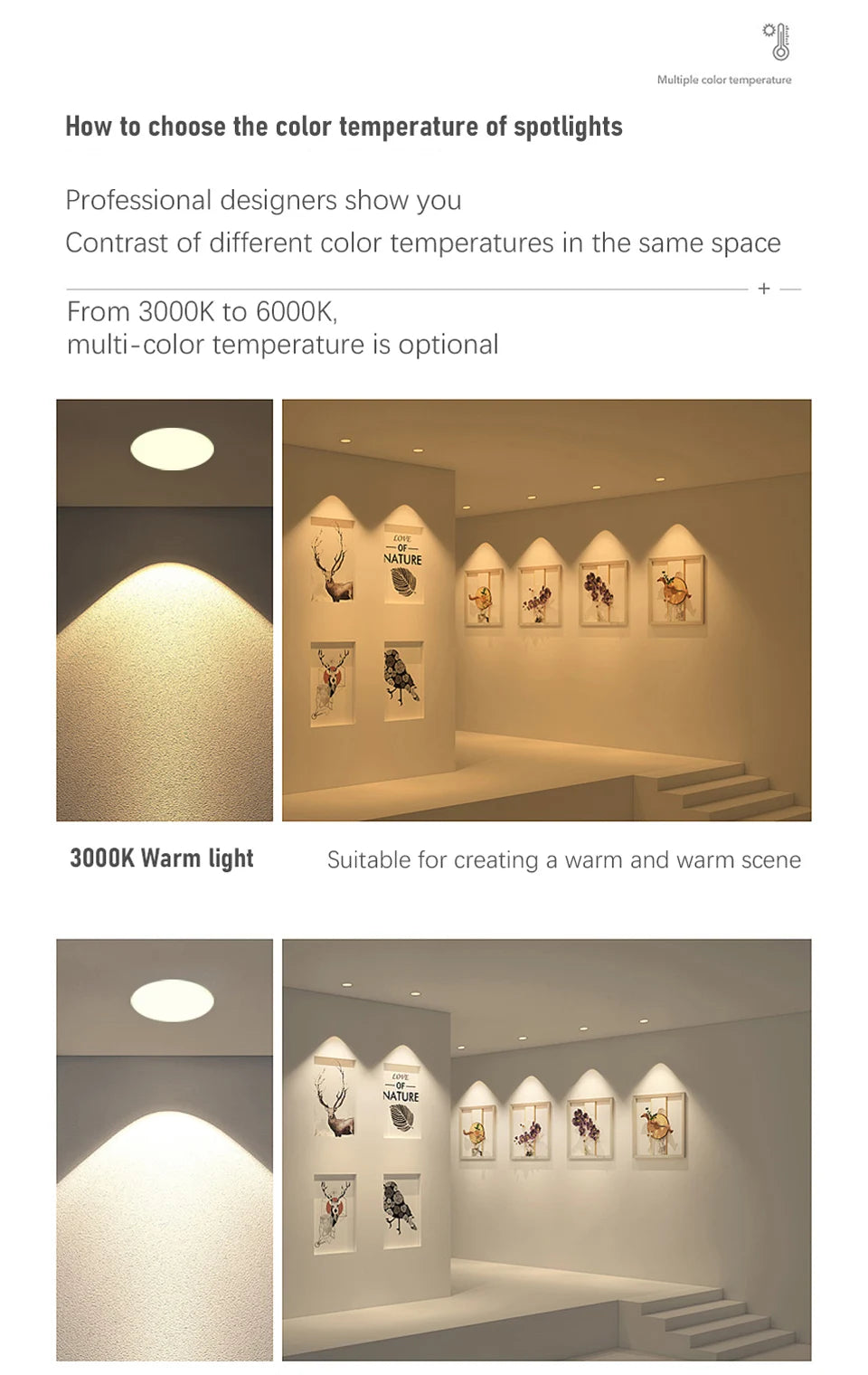 MR16 LED Spotlight Bulbs – Low Voltage GU5.3 Lighting for Home Kitchen