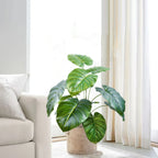 Artificial Tropical Leaf Plant – 60-103cm Potted Faux Greenery for Home Decor