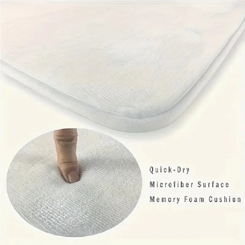 Retro Non-Slip Entrance Mat – Wear-Resistant Absorbent Rug for Home Decor