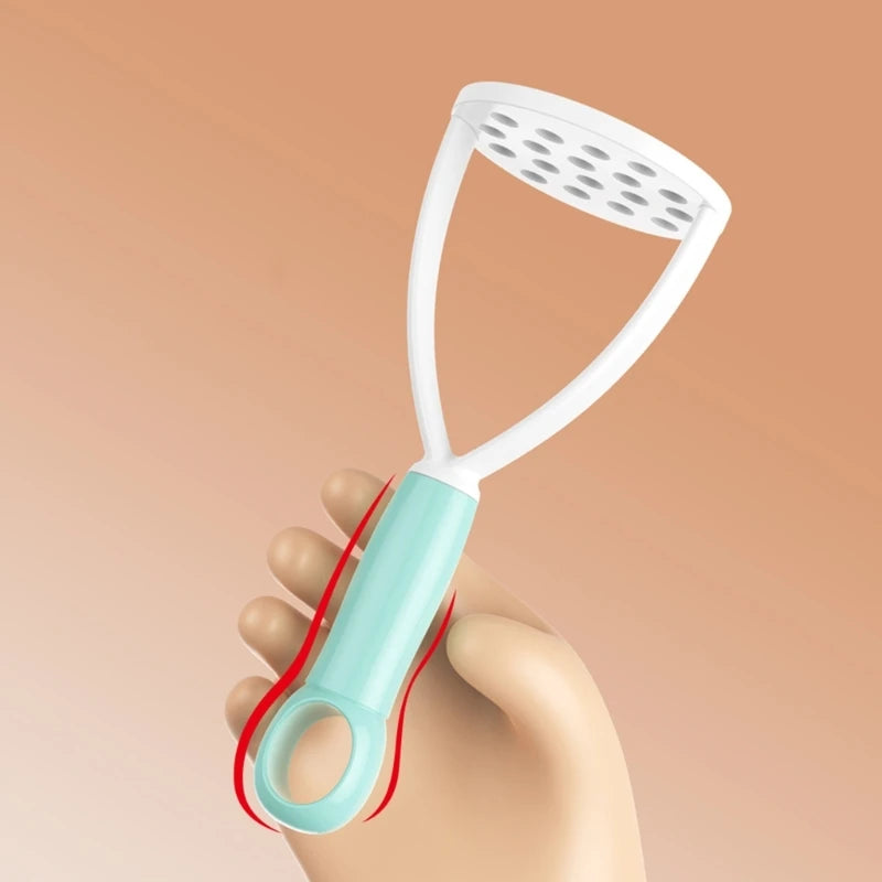 Potato Masher and Peeler Tool – Plastic Kitchen Crusher for Fruit Vegetables