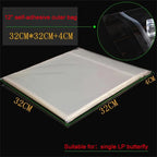 Self-Adhesive Vinyl Record Sleeves – Protective OPP Covers for LP Albums