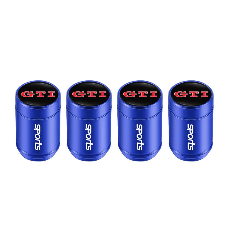 Alloy Tire Valve Caps – Dust Cover Accessories for Volkswagen Car Wheels