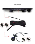Waterproof 5-Pin Dash Cam – 170° Wide Angle Rear View Camera for Vehicles