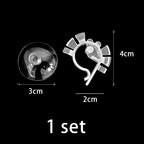 Aquarium Hose Holder – U-Shaped Pipe Clip for 4-6mm Fish Tank Tubing