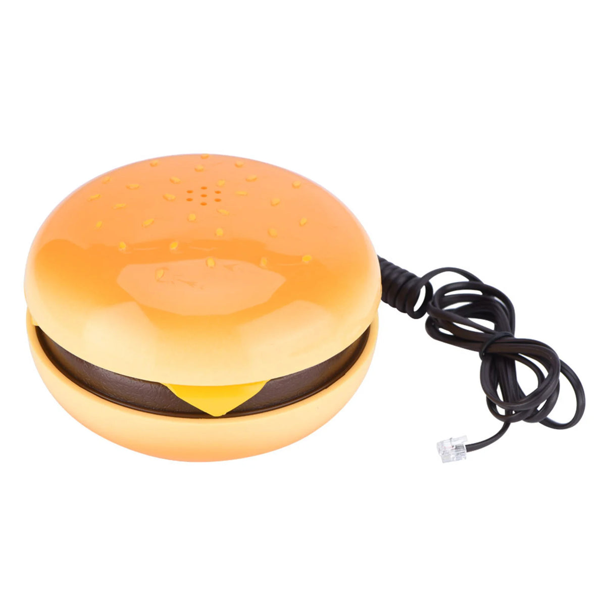 Hamburger Novelty Landline Telephone – Retro Kitchen Decor for Home Office
