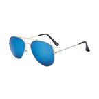 Kids Pilot Sunglasses – Reflective Metal Aviator Glasses for Boys and Girls