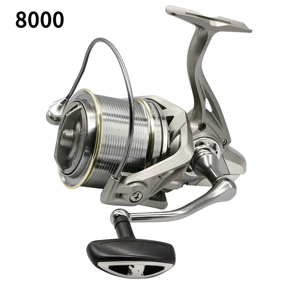 Stainless Steel Spinning Fishing Reel – 25KG Drag for Saltwater and Freshwater