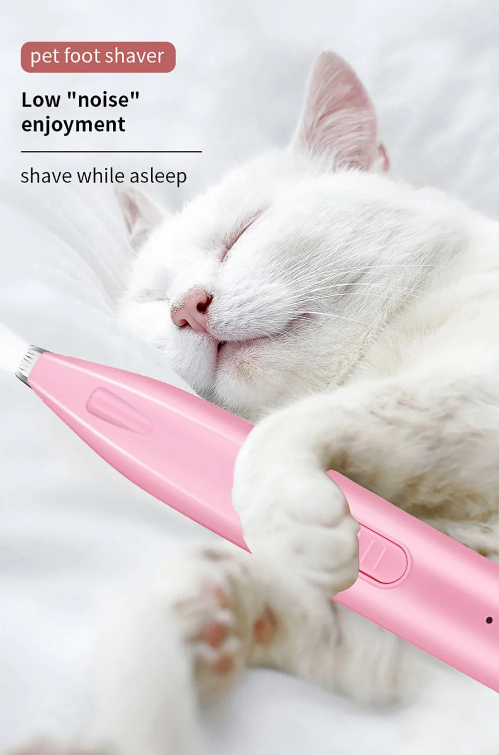 Electric Pet Hair Trimmer – Professional Grooming Tool for Dogs and Cats