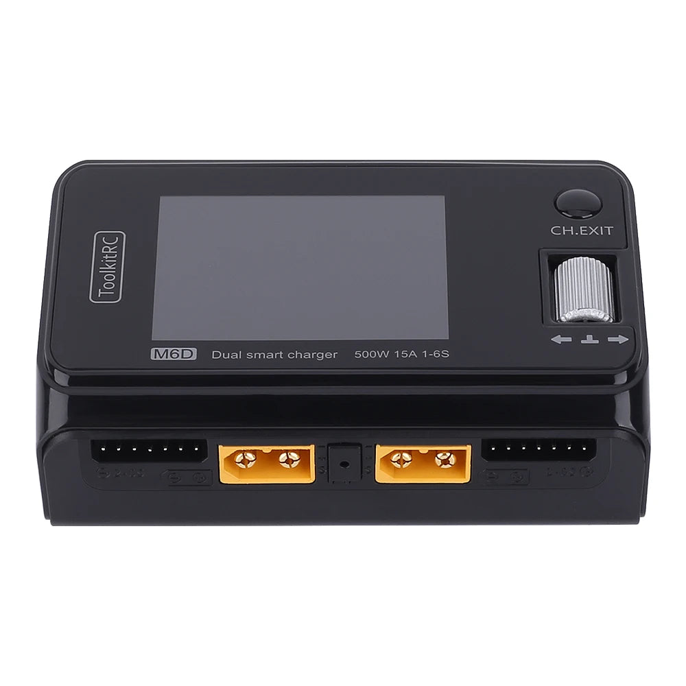 Dual Channel Smart Charger – 500W 15A for FPV Drone Lipo Batteries