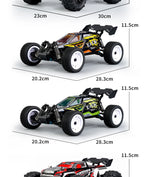 4WD Off-Road RC Monster Truck – 50km/h Remote Control for Adults and Kids
