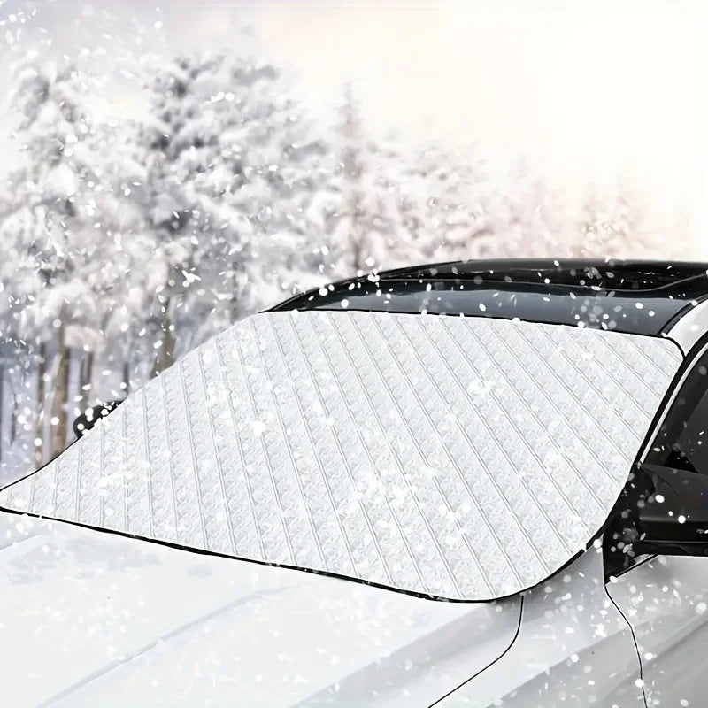Universal Windshield Snow Cover – Waterproof Frost Protection for Winter Outdoors