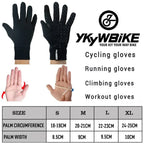 Winter Cycling Gloves – Padded Touch Screen Mittens for Outdoor Sports