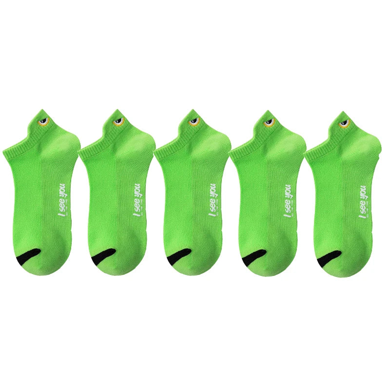 Breathable Ankle Socks – Thin Low-Cut Athletic Wear for Men and Women