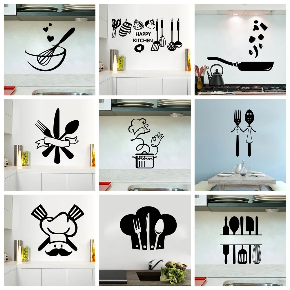 Nature Wall Stickers – Decorative Vinyl Mural for Kids Room Home Decor