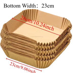 Disposable Air Fryer Liners – Non-Stick Parchment Paper for Baking and Roasting