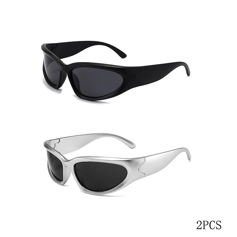 Y2K Sports Sunglasses – UV400 Shield Eyewear for Cycling and Outdoor Sports
