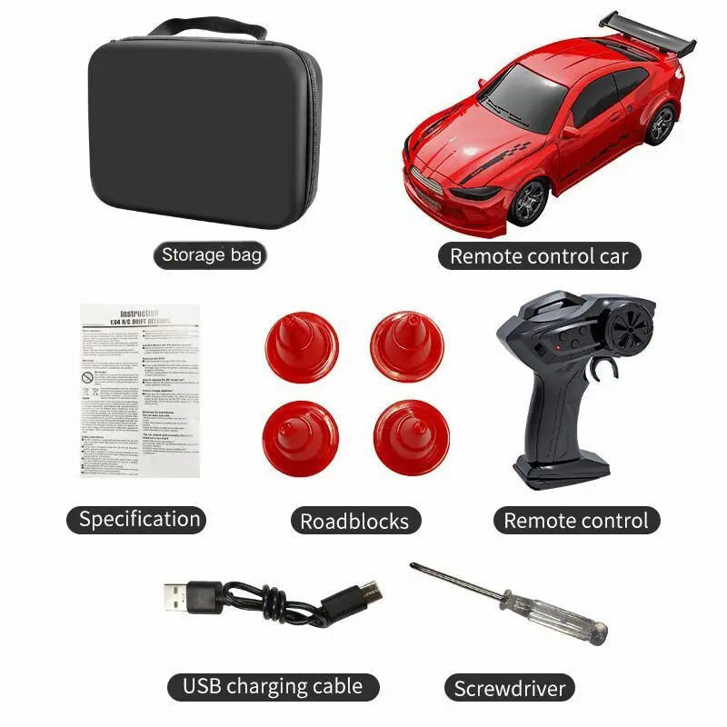 1:64 Drift RC Car – Four-Wheel Drive Racing Toy for Kids