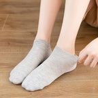 Breathable Cotton Ankle Socks – Mesh Sports Footwear for Summer Casual Wear