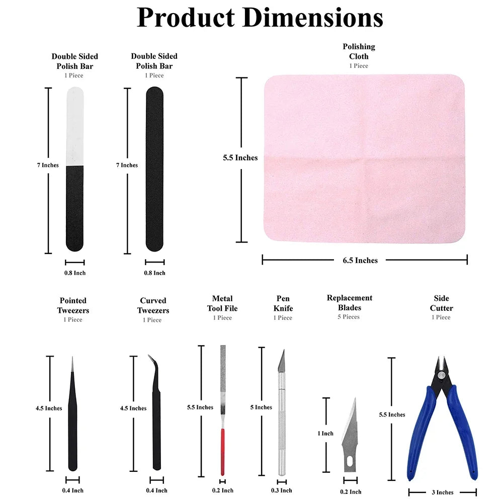 3D Printer Tool Kit – Essential Deburring and Cleaning Tools for DIY