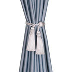 Gold Tassel Curtain Tiebacks – Braided Polyester Rope for Home Decoration