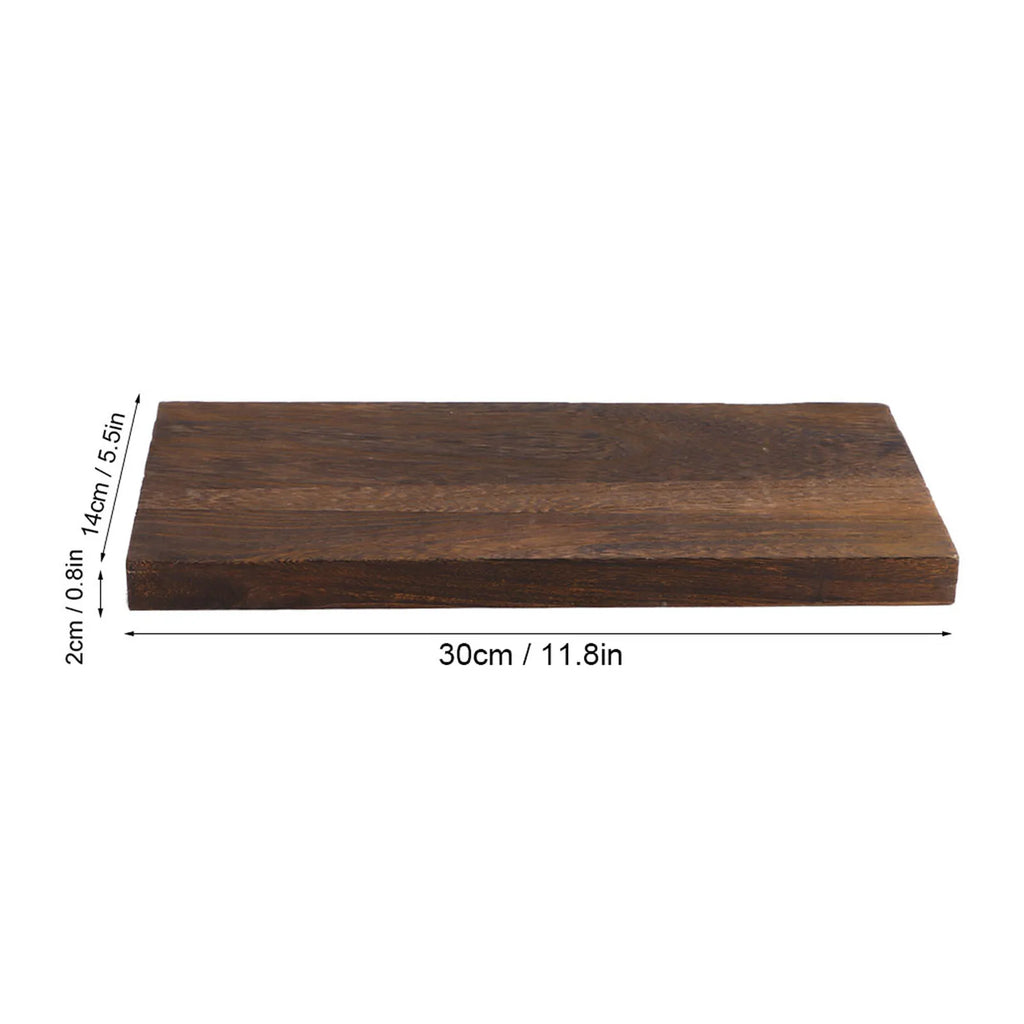 Wall Mounted Floating Wood Shelf – Single Layer Display for Home Decor