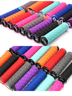 Silicone MTB Lock-On Grips – Anti-Slip Shock Absorbing Handles for Downhill