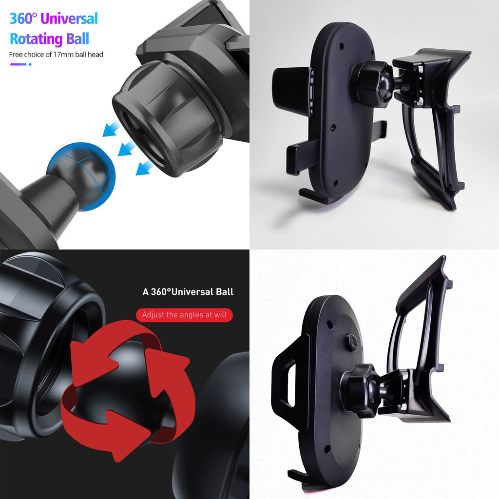 Wireless Charging Phone Mount – Gravity Car Holder for Nissan Sentra 2012-2019