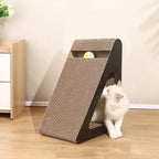 Cardboard Cat Scratcher – Triangle Climbing Frame for Pet Claw Training