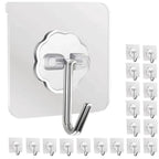Self-Adhesive Wall Hooks – Waterproof and Oilproof for Kitchen Bathroom