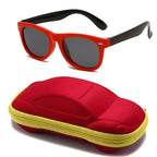 Silicone Kids Sunglasses – UV400 TR90 Goggles for Outdoor UV Protection