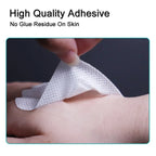Sterile Bordered Gauze Pads – Waterproof Adhesive Wound Dressings for First Aid
