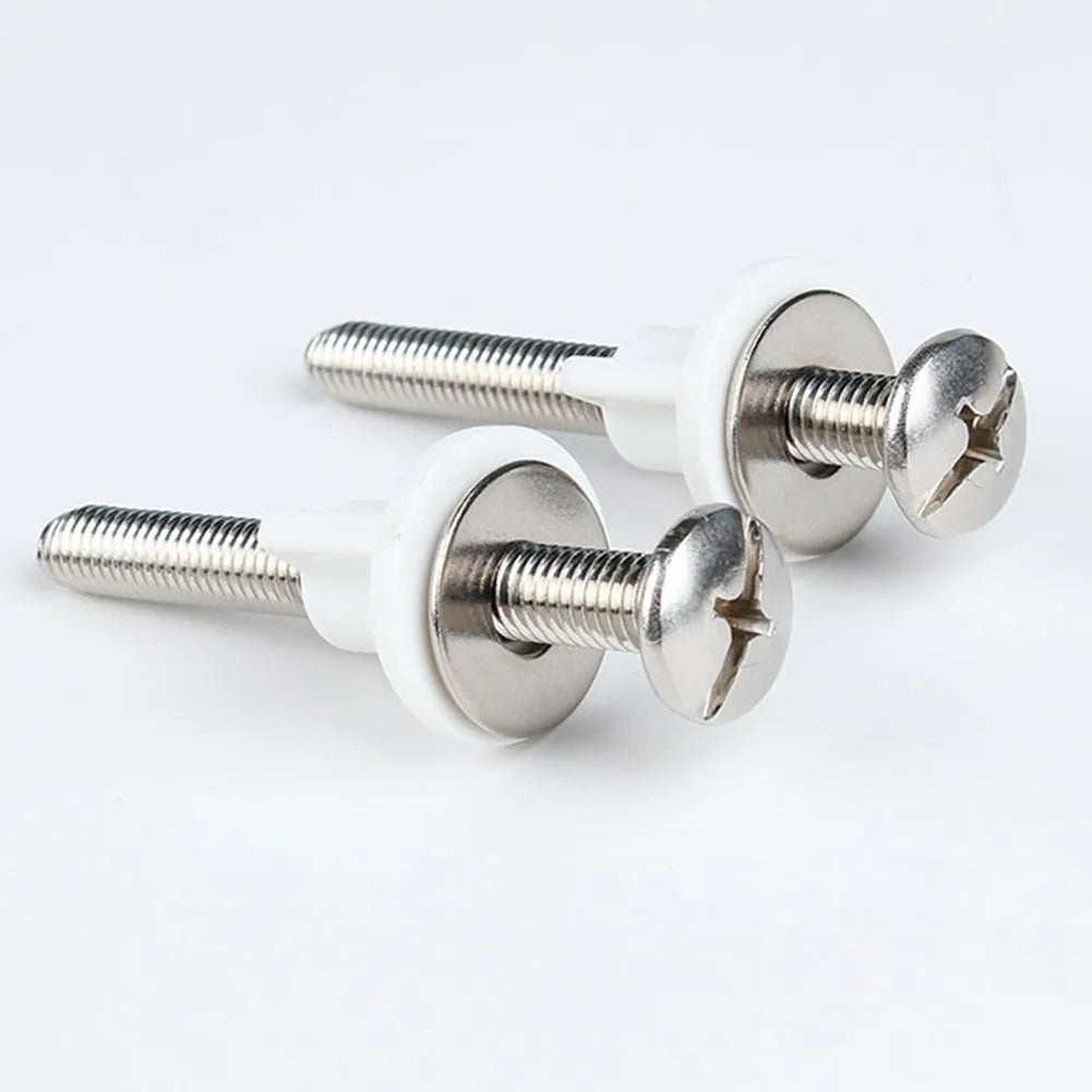 Toilet Seat Fixing Kit – Universal Replacement Screws for Bathroom Repairs
