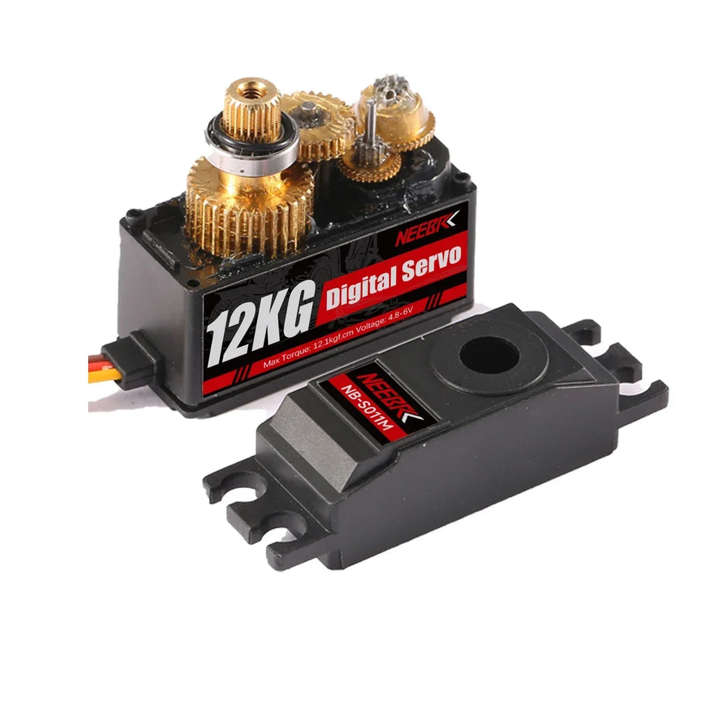 Digital Servo – 12kg Metal Gear Low Profile for RC Cars and Boats