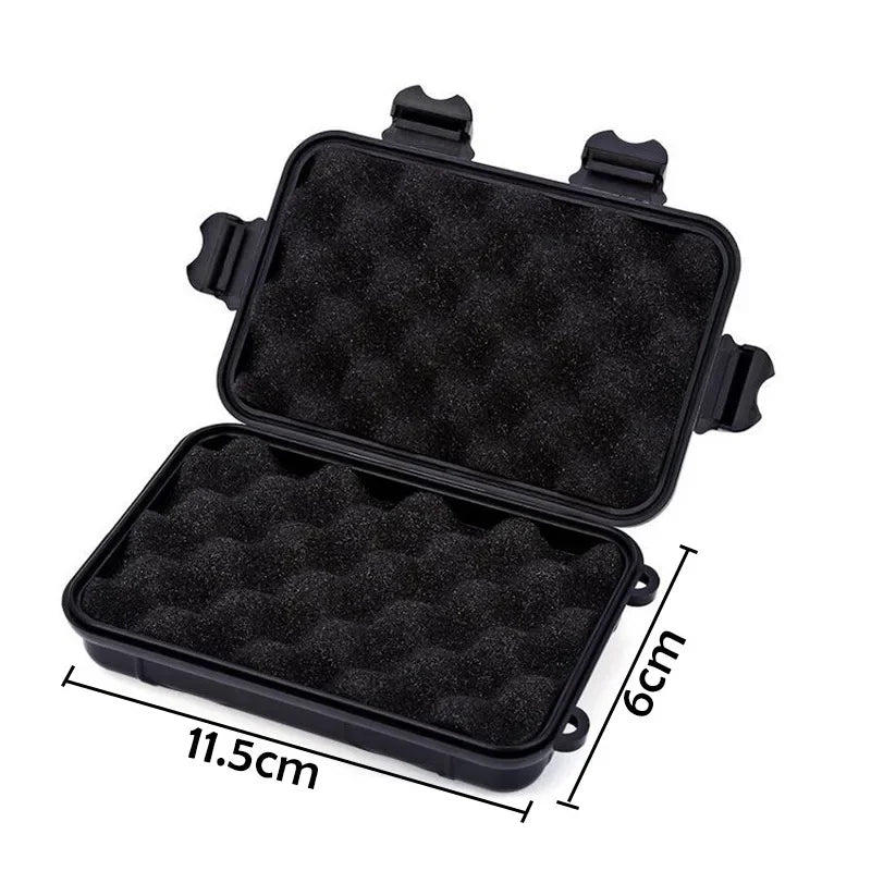 Waterproof Plastic Survival Case – Sealed Storage for Camping and Travel
