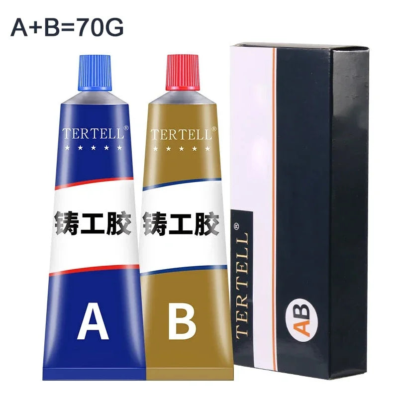 AB Industrial Metal Repair Glue – Waterproof Adhesive for Welding and Sealing