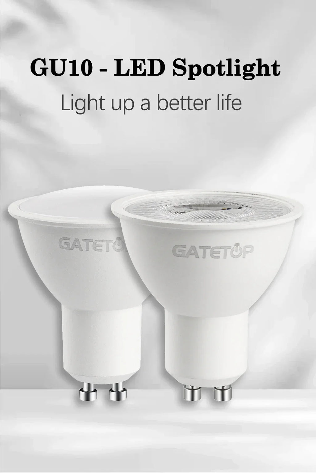 GU10 LED Spotlight Bulbs – Energy Efficient Lighting for Home Replacement