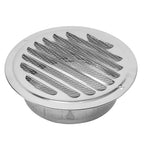 Stainless Steel Round Vent Grille – 70-300mm External Wall Duct for Ventilation